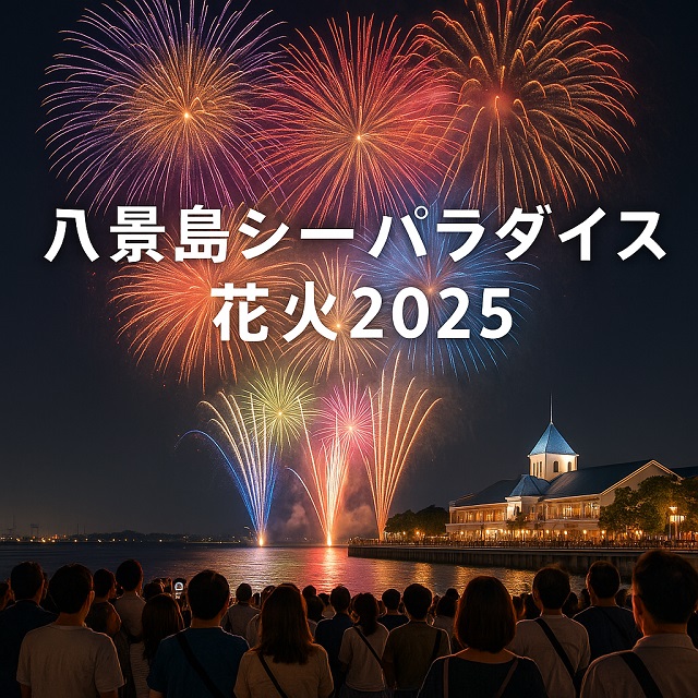 八景島シーパラダイス花火2025
