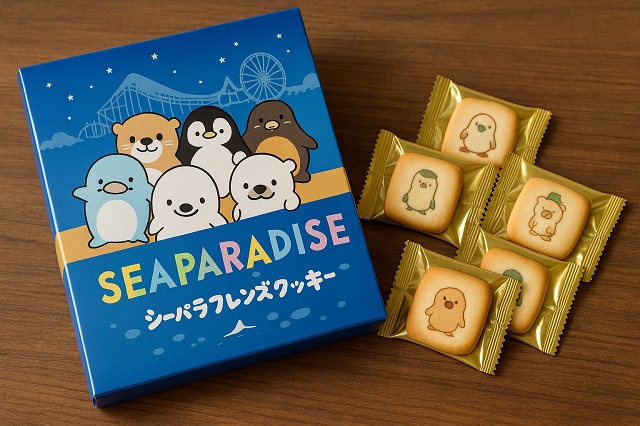 シーパラフレンズクッキーのイメージ