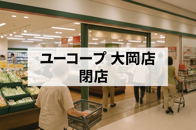 ユーコープ 大岡店閉店