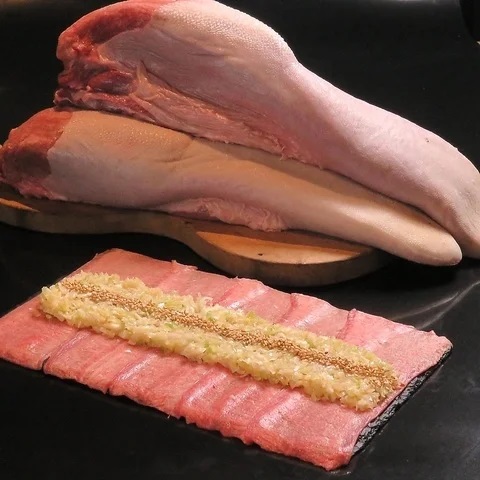 ネギまみれ牛タン塩